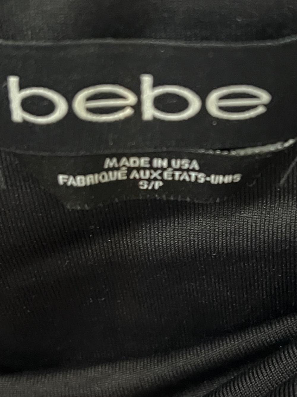 Bebe black pencil skirt with lace detail - Picture 5 of 5